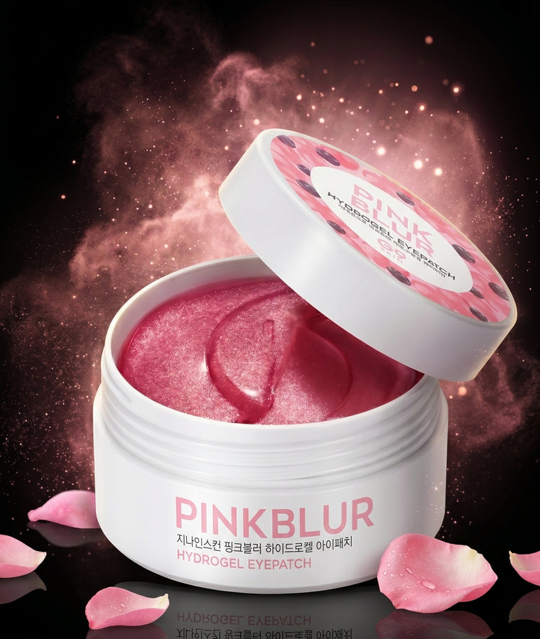 G9 Pink Blur Hydrogel Augenmaske – kühlende K-Beauty Augenpads