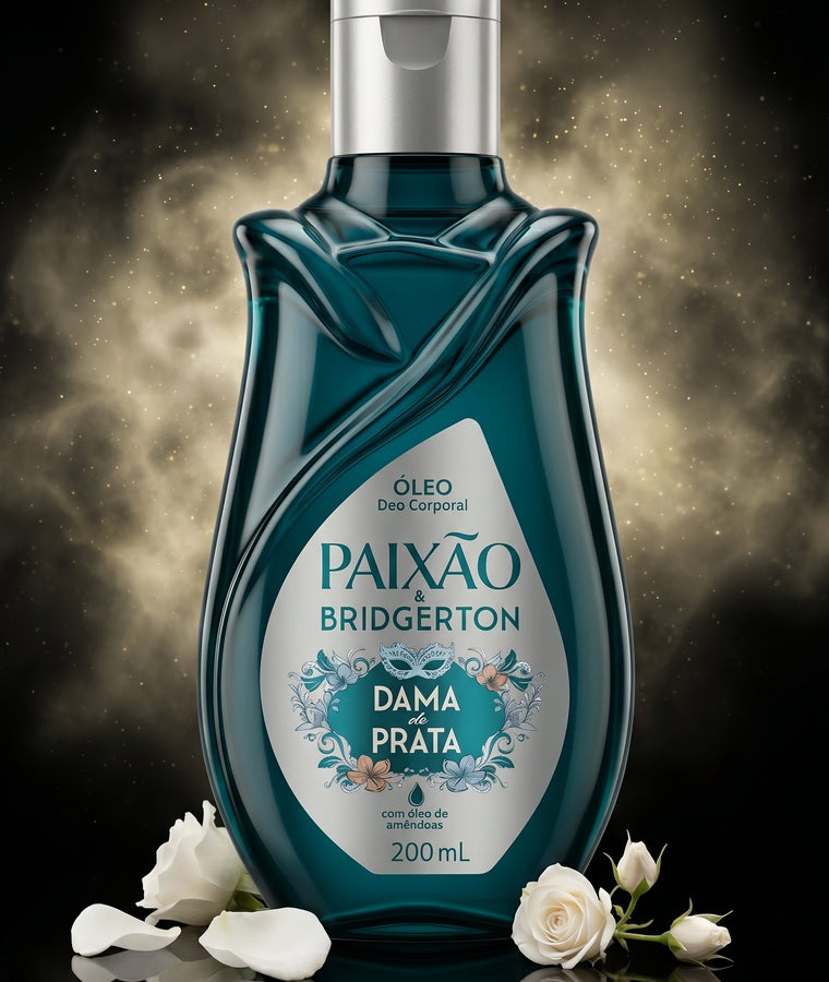 Paixão & Bridgerton Dama de Prata Körperöl 200 ml – limitierte Edition