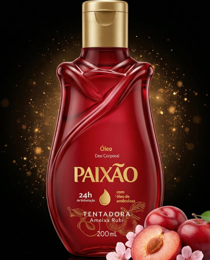 Paixão Körperöl – Verführerische Rubinpflaume