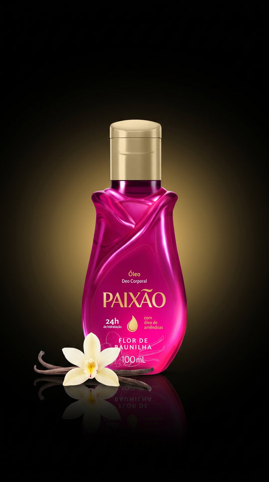 Paixão Körperöl Flor de Baunilha 100 ml, brasilianisches Body Oil mit Vanilleblüte