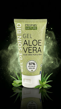 Propos'Nature Bio Aloe Vera Gel, Beruhigendes Feuchtigkeitsgel für Haut & Haare, 100 ml